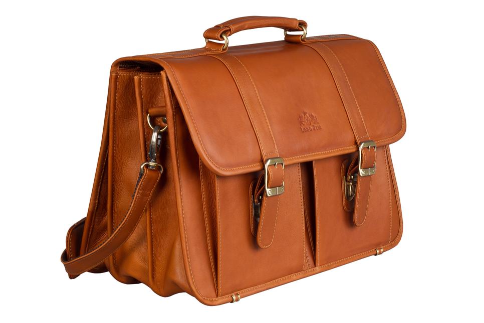 MADRID TL1022 Gladstone Leather Bag - Large size – Lord Jim